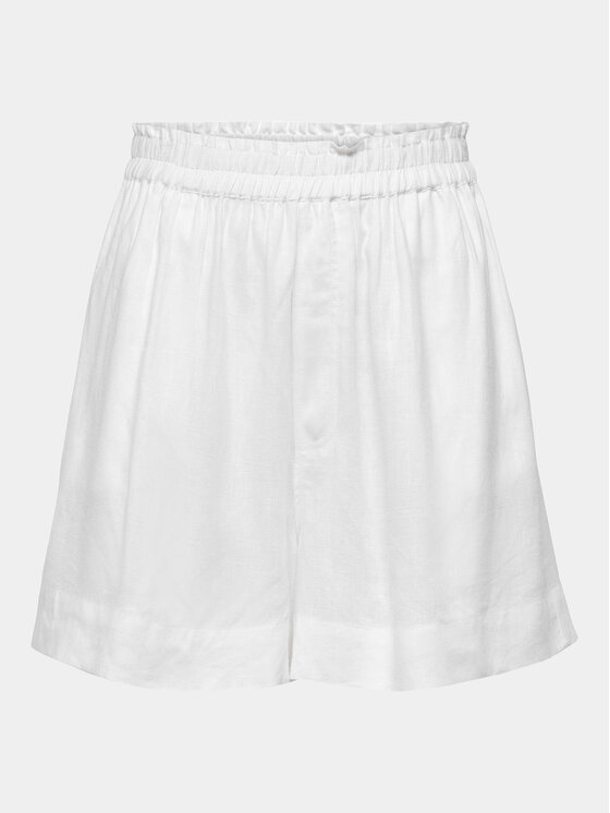 ONLY ONLY Kratke hlače 15259587 Bijela Regular Fit