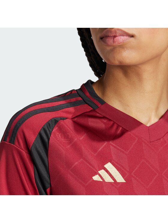adidas adidas Koszulka techniczna FC Bayern 25/26 Cropped Third Jersey Czerwony Regular Fit