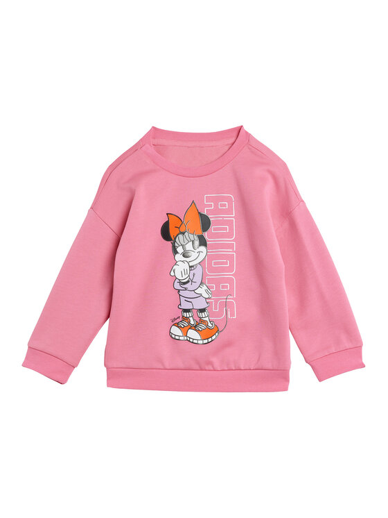 adidas adidas Súprava mikina a legíny Disney Minnie Mouse JY3470 Ružová Regular Fit