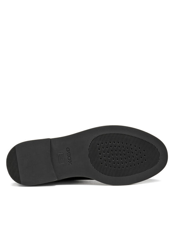 Geox Geox Kotníková obuv s elastickým prvkem D Serilda D66WYA 4340 C9999 Černá