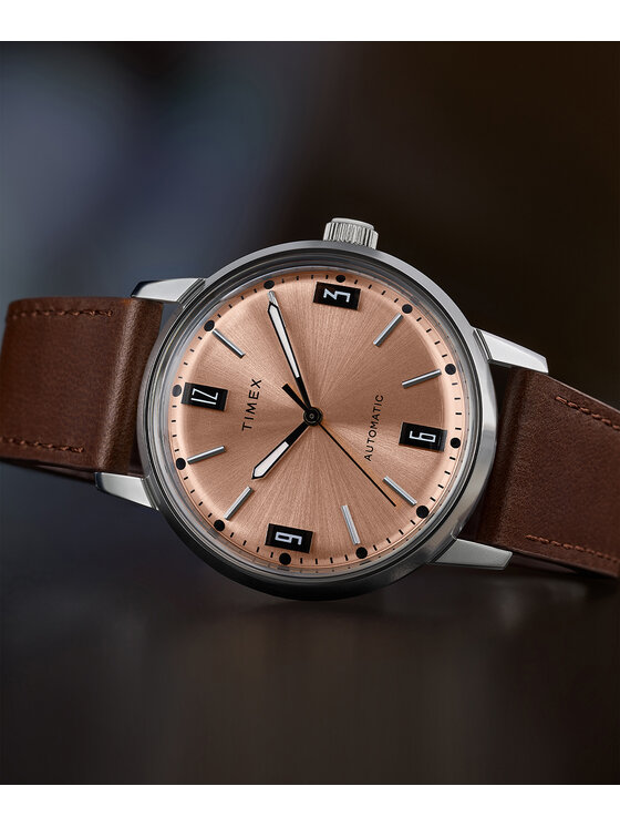 Timex Timex Hodinky TW2W33800 Hnědá