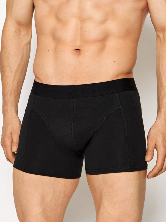 Jack&Jones Jack&Jones Набір з 3 пар боксерів Waistband 12127816 Чорний