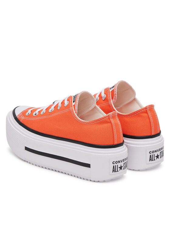 Converse Converse Trampki Chuck Taylor All Star Lift Double Stack Platform A16284C Czerwony
