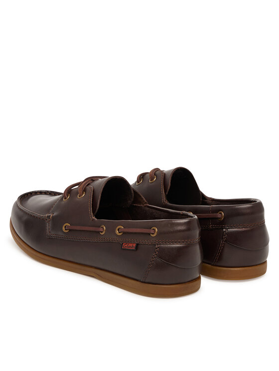 Clarks Clarks Pusbačiai Charmouth Lace 26186433 Ruda