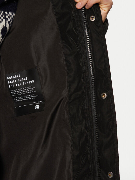 INDICODE INDICODE Daunenjacke Ast 15-923 Schwarz Regular Fit