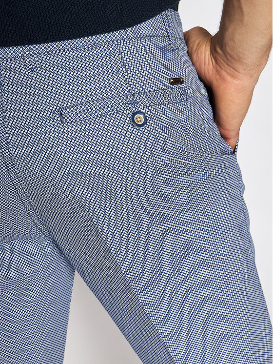 Pantaloncini di tessuto 4979 76442 Blu scuro