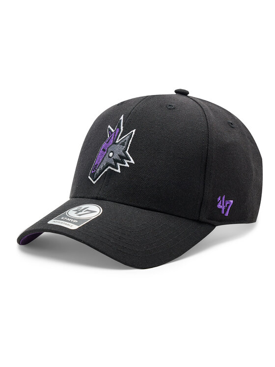 47 Brand Cap NHL Arizona Coyotes Sure Shot Snapback 47 MVP HVIN SUMVP21WBP BK96 Schwarz Modivo