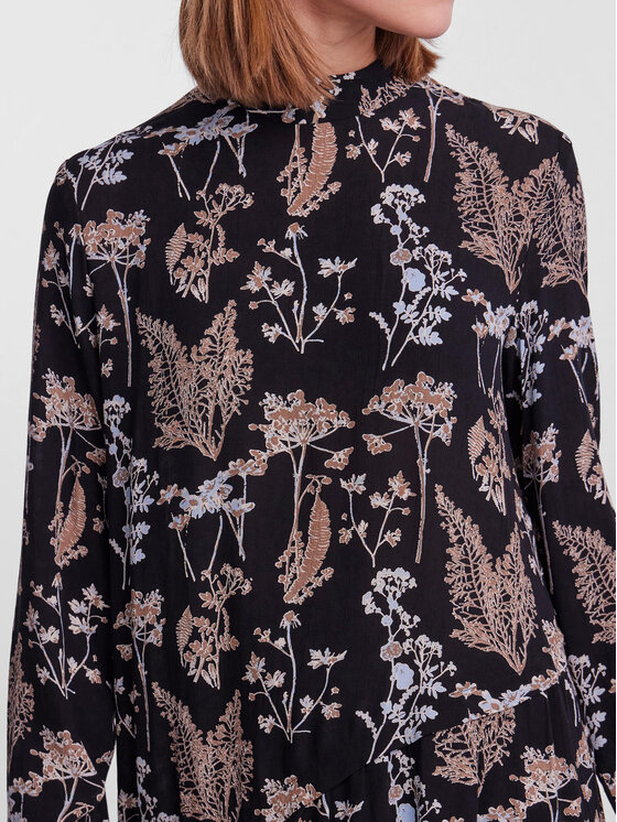 Pieces Pieces Ikdienas kleita 17143255 Melns Regular Fit