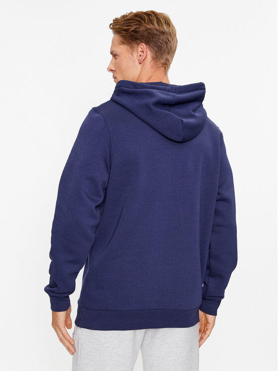 Under Armour Under Armour Bluza Ua Essential Fleece Hoodie 1373880 Granatowy Loose Fit
