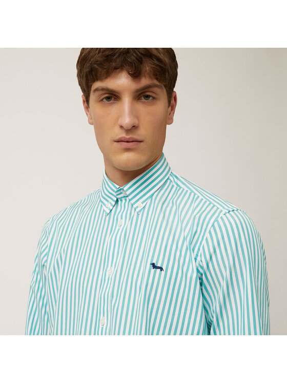 Harmont & Blaine Harmont & Blaine Camicia CRN001013152M Verde Regular Fit