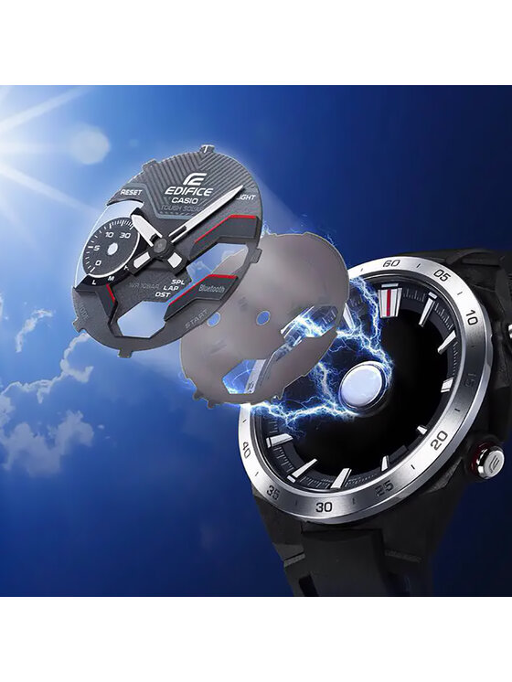 Casio Casio Smartwatch ECB-2200P-1AEF Czarny