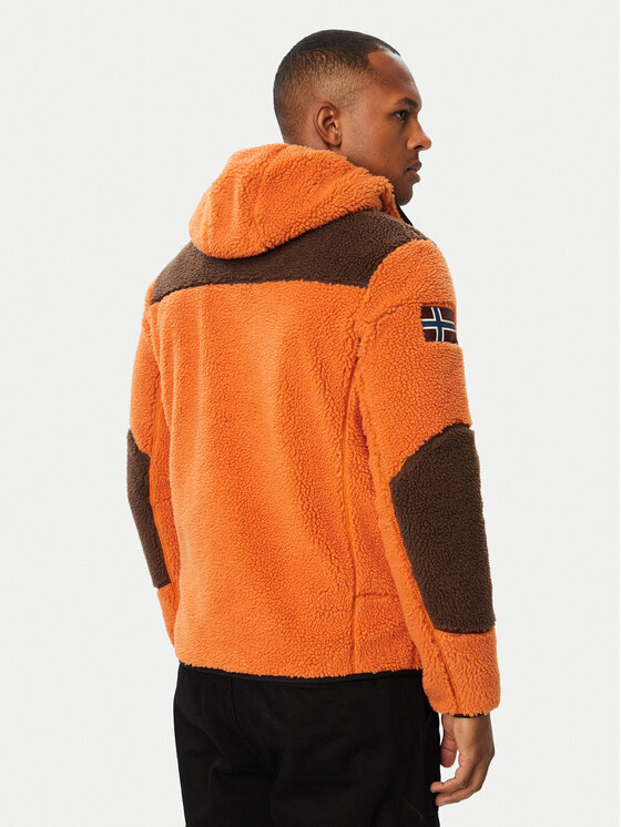 Napapijri Napapijri Polar Yupik NP0A8AZX Brązowy Regular Fit