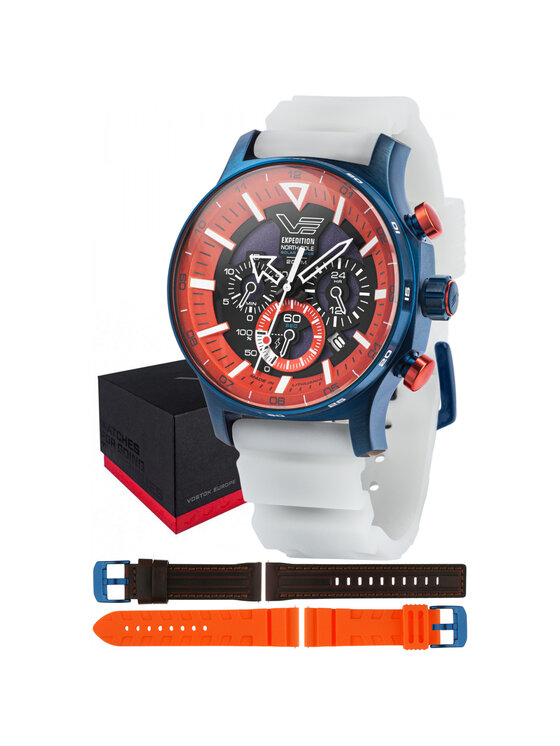 Vostok Europe Vostok Europe Zegarek VR42-595D734SWL Biały