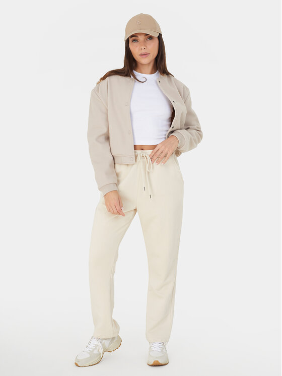Brave Soul Brave Soul Bomber striukė LJK-WARLIEOAT Smėlio Straight Fit