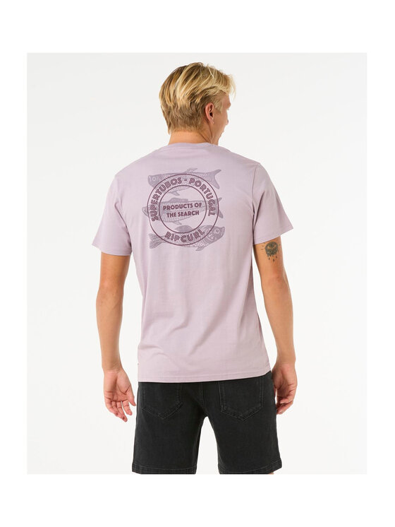 Rip Curl Rip Curl T-Shirt Desti Animals Tee Fioletowy Standard Fit