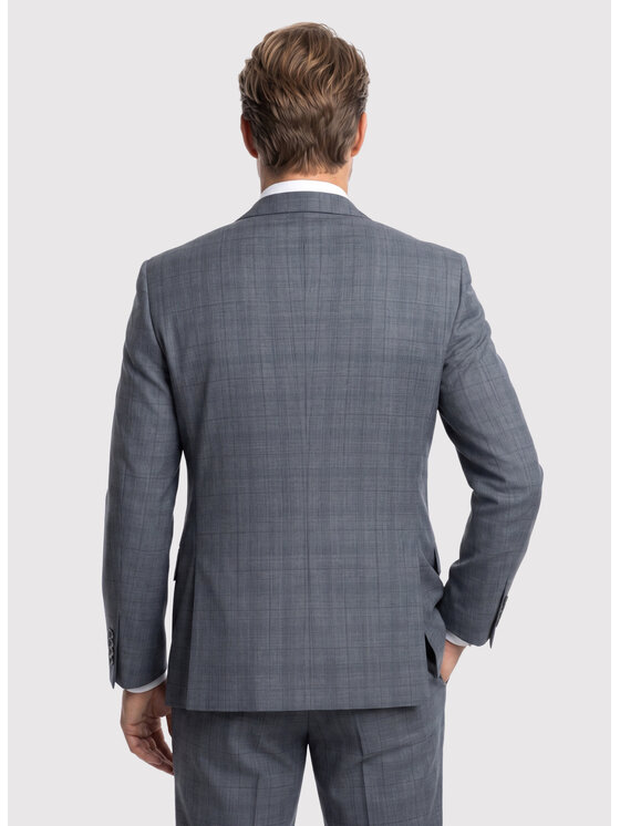 Pako Lorente Pako Lorente Marynarka P26WF-3G-003 Szary Slim Fit