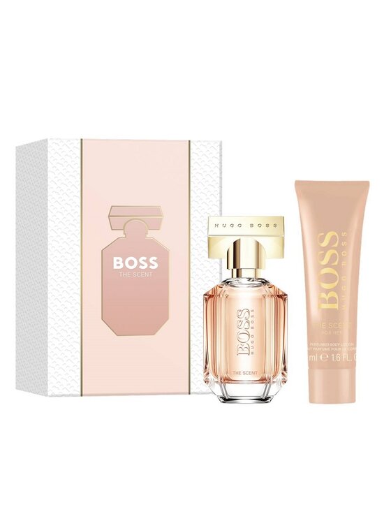 Zestaw zapachowy HUGO BOSS, Hugo Boss The Scent for Her zestaw woda perfumowana spray 30ml + balsam do ciała 50ml