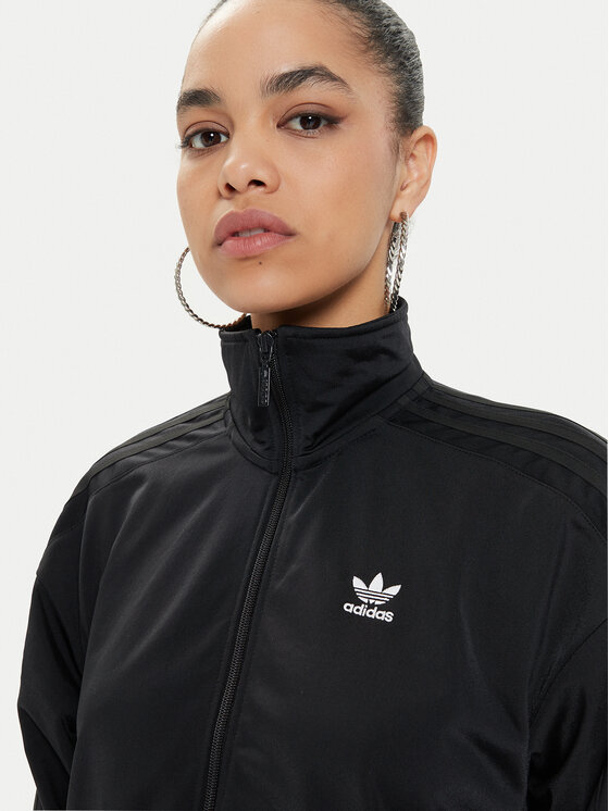 adidas adidas Bluza Always Original Laced HK5071 Czarny Relaxed Fit