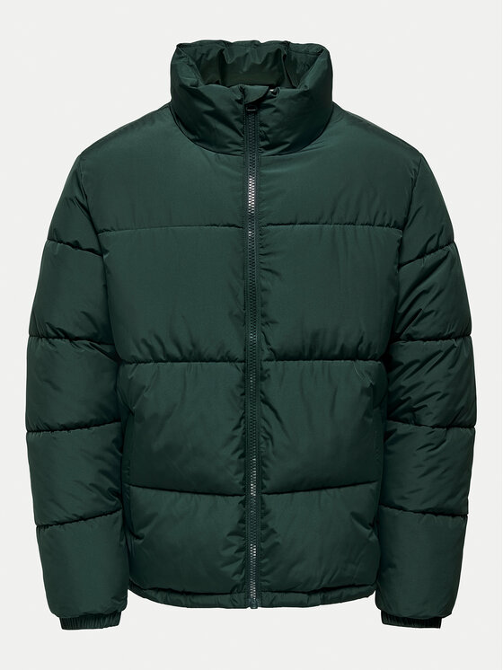 Only & Sons Only & Sons Зимно яке 22025205 Зелен Regular Fit