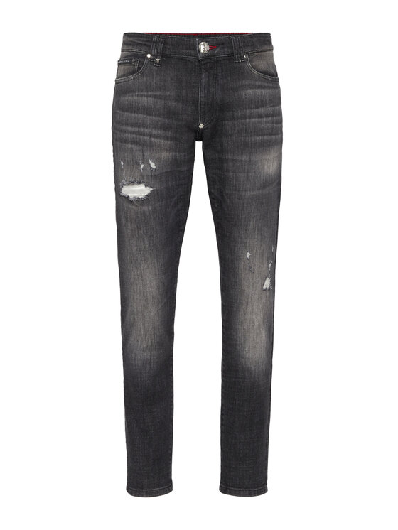 PHILIPP PLEIN PHILIPP PLEIN Jeansy 27845 Szary Slim Fit