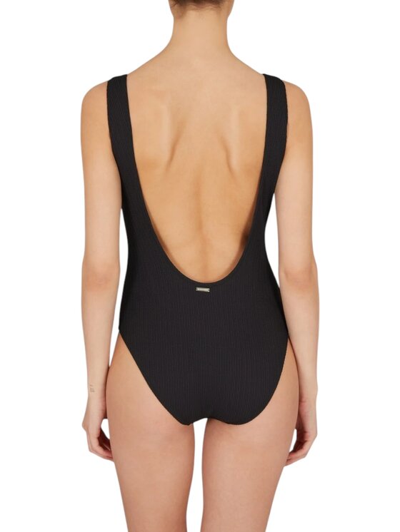 Emporio Armani Emporio Armani Costume da bagno intero - Emporio Armani - texture Nero