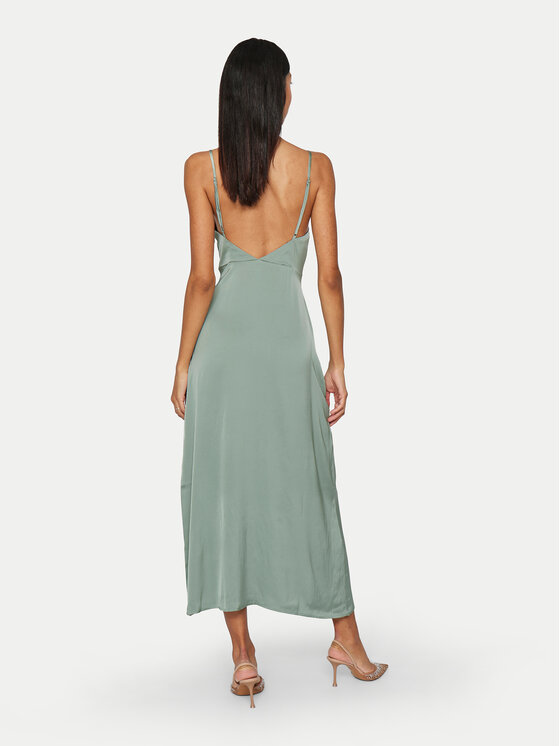 Vila Vila Rochie cocktail Ravenna 14085601 Verde Regular Fit