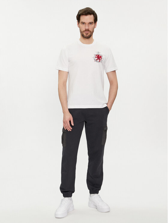 Aeronautica Militare Aeronautica Militare T-Shirt 241TS2201J629 Biały Regular Fit