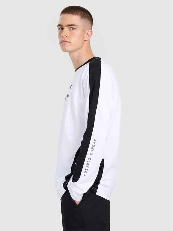 4F 4F Longsleeve DUO DYNAMICS Biały Oversize