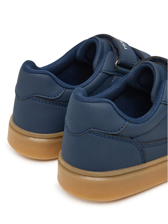 Tommy Hilfiger Tommy Hilfiger Sneakersy Low Cut Velcro Sneaker T1X9-35219-1269 S Granatowy