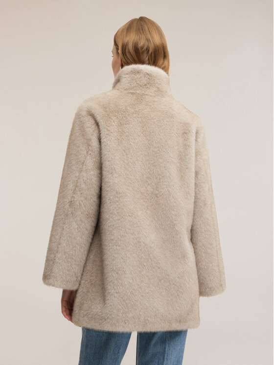 Motivi Motivi Pelliccia 8007Q000252N013 Grigio Regular Fit