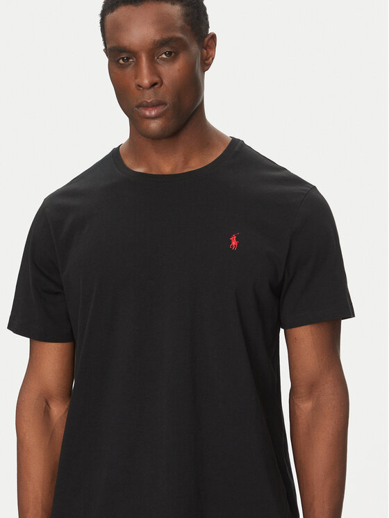 Polo Ralph Lauren Polo Ralph Lauren T-Shirt Bsr 710680785 Černá Custom Slim Fit