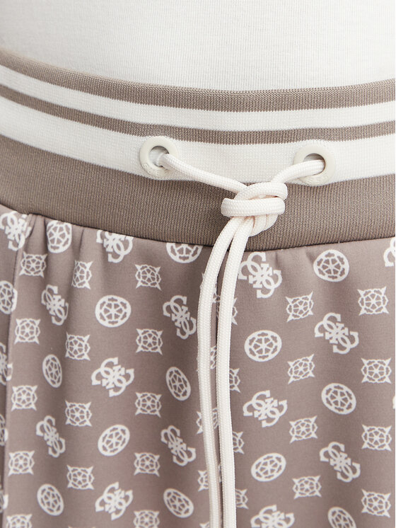 Guess Guess Παντελόνι φόρμας V5YB20 KB212 Ανοιχτό καφέ Regular Fit