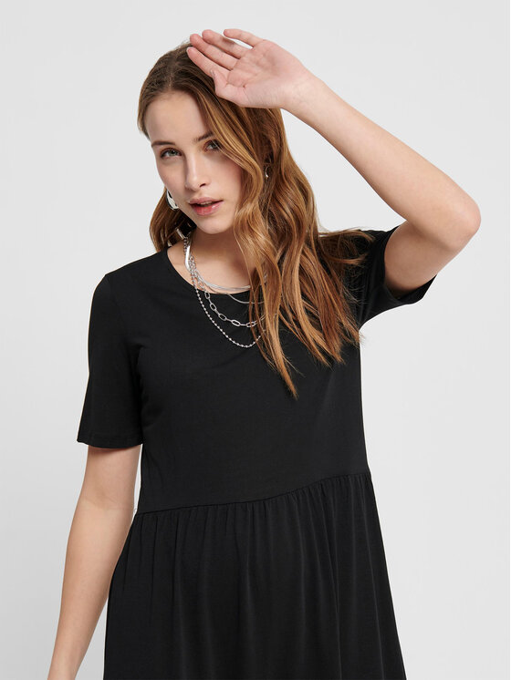 JDY JDY Rochie de zi Dalila 15195291 Negru Loose Fit