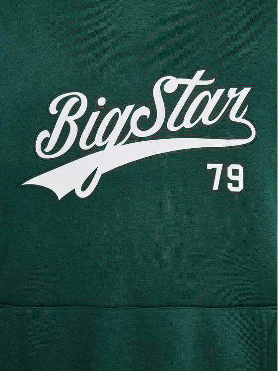 BIG STAR BIG STAR Bluza RUBILIA Zielony Basic Fit