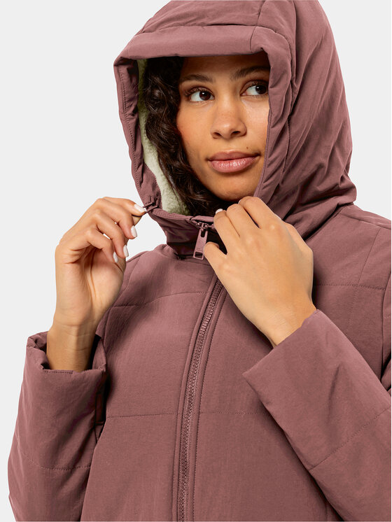 Jack Wolfskin Jack Wolfskin Žieminė striukė White Frost Parka 1207361 Rožinė Regular Fit