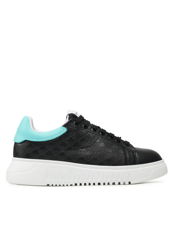 Emporio Armani Emporio Armani Sneakersy X3X024 XN203 Q856 Čierna