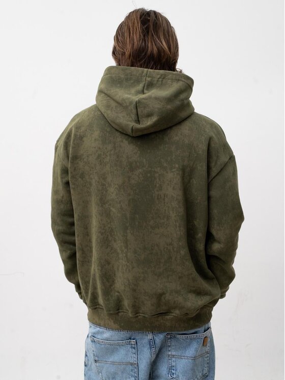 Jigga Wear Jigga Wear Bluza 132047 Zielony Oversize