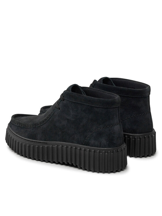 Clarks Clarks Kotníková obuv Torhill Moss 26179360 Černá
