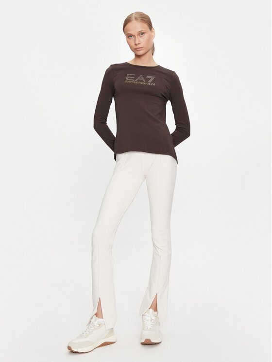 EA7 Emporio Armani EA7 Emporio Armani Halenka 8NTT51 TJDQZ 1755 Hnědá Regular Fit