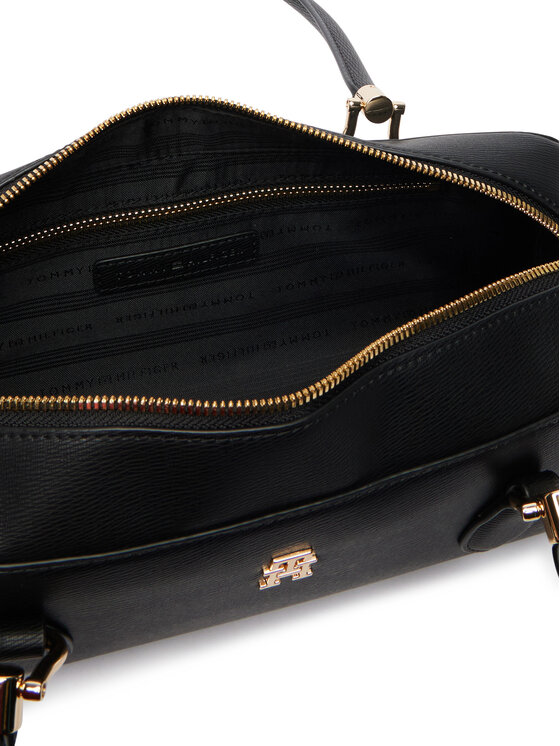 Tommy Hilfiger Tommy Hilfiger Handtasche Th Grace Shoulder Bag AW0AW18748 Schwarz