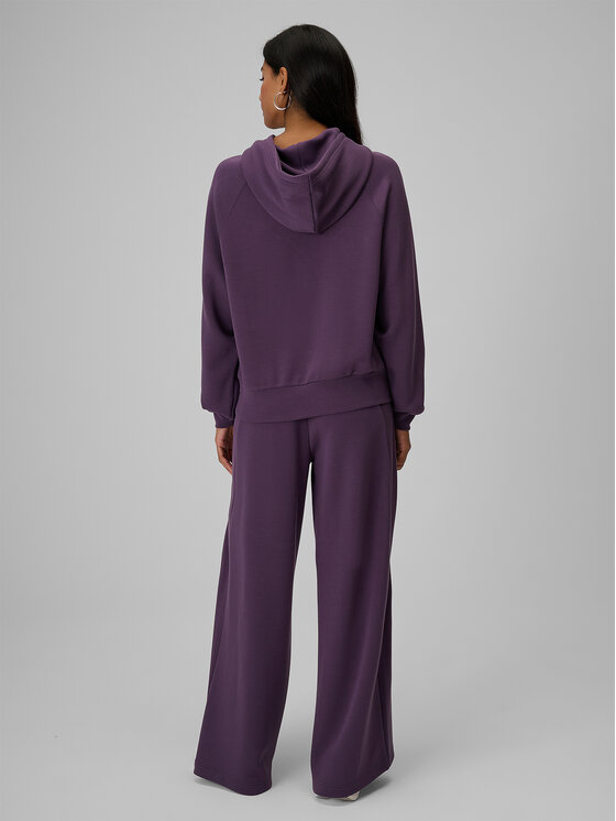 4F 4F Spodnie dresowe ESSENTIAL Fioletowy Regular Fit