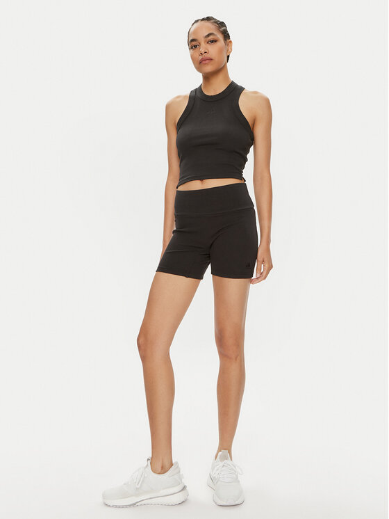 adidas adidas Sportske kratke hlače Lounge IR8786 Crna Slim Fit