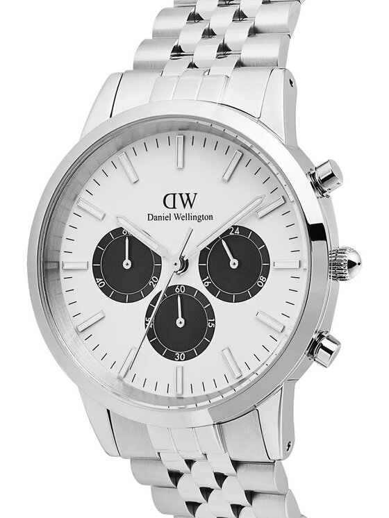 Daniel Wellington Daniel Wellington Zegarek DW00100872 Srebrny
