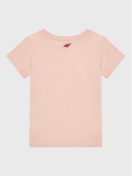 4F 4F Футболка HJZ22-JTSD005 Рожевий Regular Fit