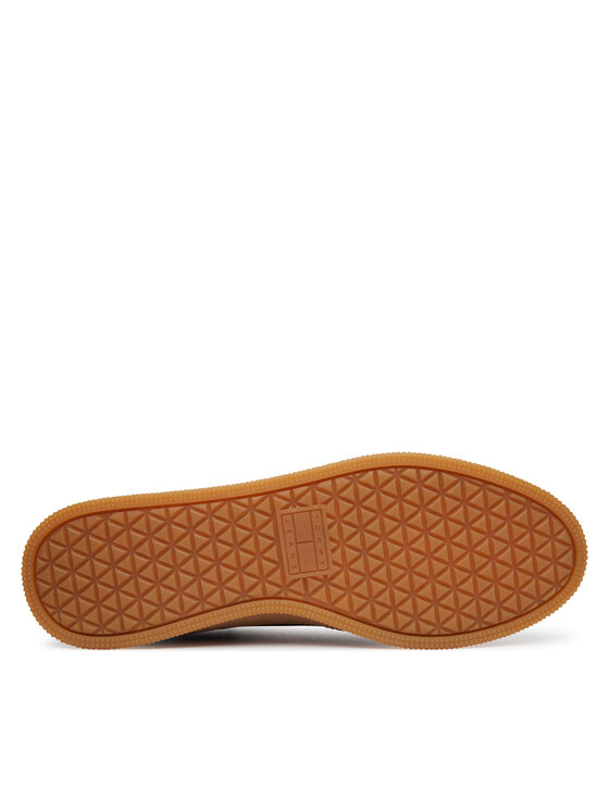 Tommy Jeans Tommy Jeans Laisvalaikio batai The Greenwich Edge Suede EM0EM01732 Tamsiai ruda