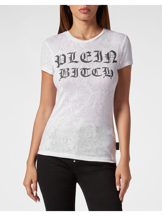 PHILIPP PLEIN PHILIPP PLEIN Tričko 2337 Biela