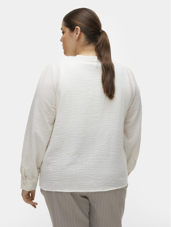 Vero Moda Curve Vero Moda Curve Halenka Chris 10301893 Bílá Regular Fit