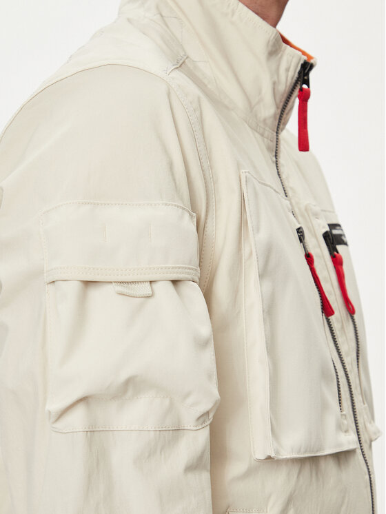 Aeronautica Militare Aeronautica Militare Bunda bomber 241AB2152CT3260 Écru Regular Fit
