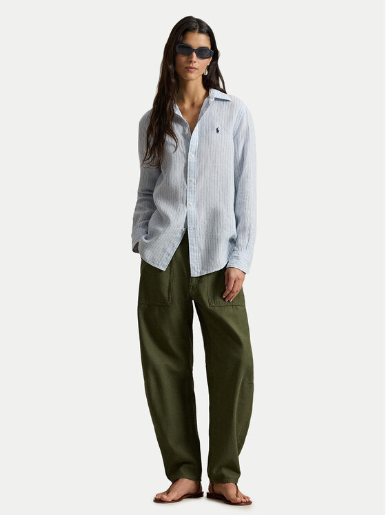 Polo Ralph Lauren Polo Ralph Lauren Srajca 211A96158003 Svetlo modra Classic Fit