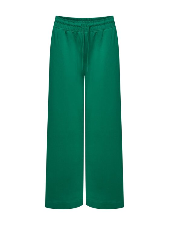 Esotiq Esotiq Teplákové nohavice 43811 Zelená Regular Fit